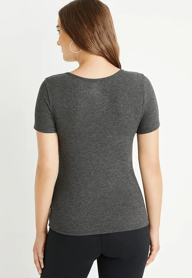 247 Gray TuckIn Tee Women Maurices Tops