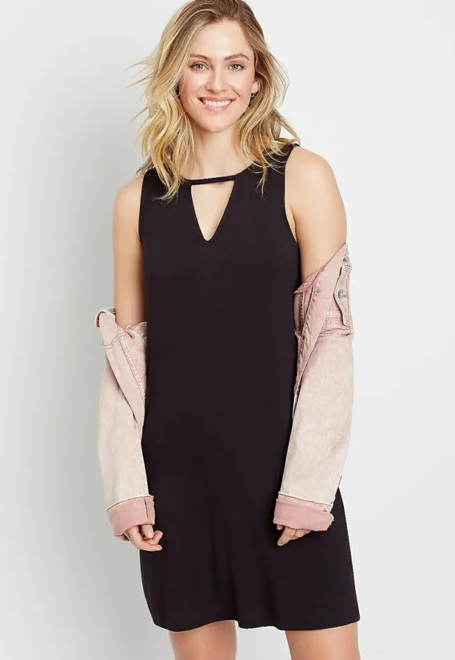 247 Keyhole Shift Dress Women Maurices Dresses and Jumpsuits