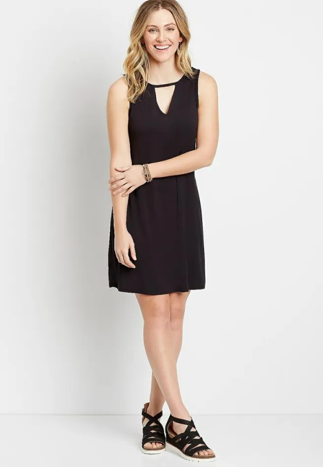 247 Keyhole Shift Dress Women Maurices Dresses and Jumpsuits