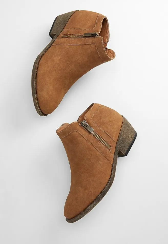 Abigail Brown Ankle Bootie Women Maurices Boots