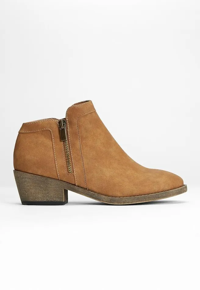 Abigail Brown Ankle Bootie Women Maurices Boots