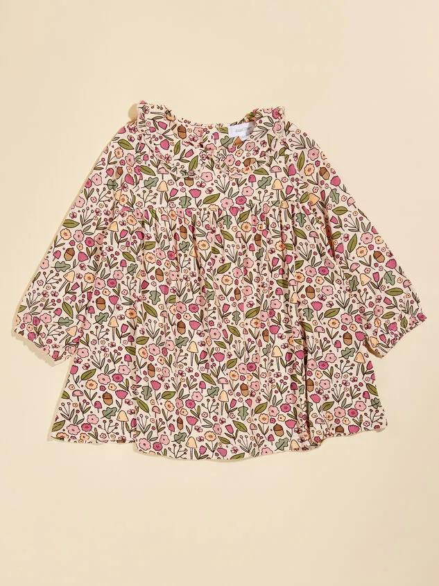 Acorn Floral Dress Pink Girl Altar039d State Playwear