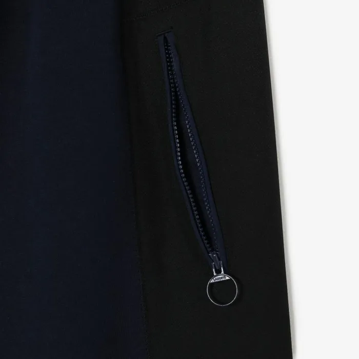 Activewear Women Lacoste Women039s Badge Colorblock Joggers Navy Blue Black R8p