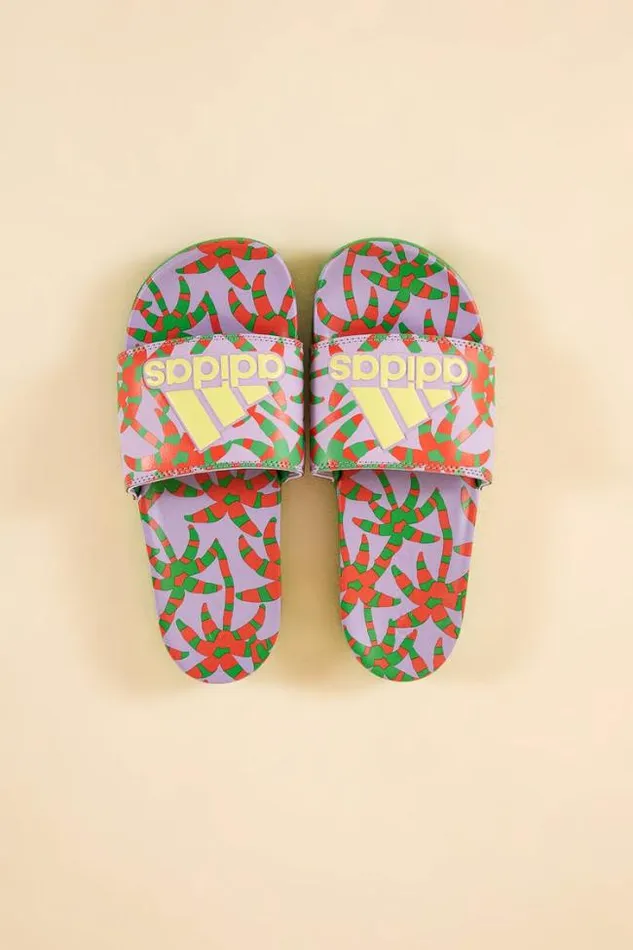 Adilette Comfort Flash Lime Women FARM Rio Mini Dresses