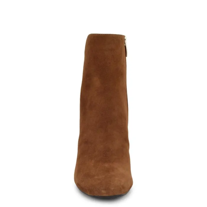 Ailet 92159 Square Toe Booties Natural Suede Women Nine West Boots and Booties Ailet 92159 Square Toe Booties Natural Suede Women Nine West Boots and Booties