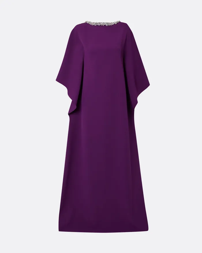 Amarella Currant Long Dress Currant Women Icons Safiyaa