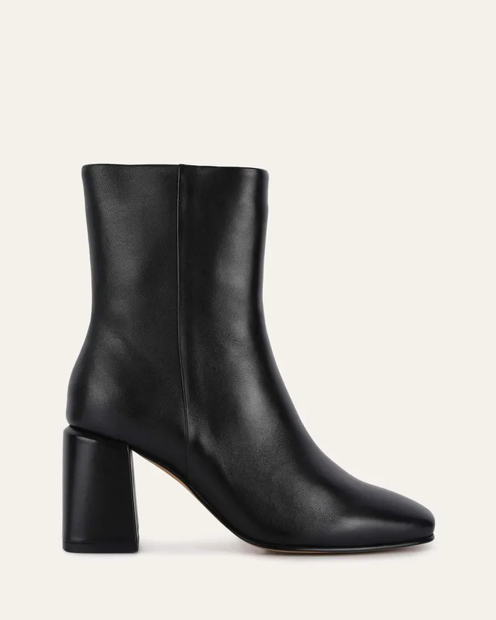ANKLE BOOTS Women jomercer Dakota mid ankle boots black leather