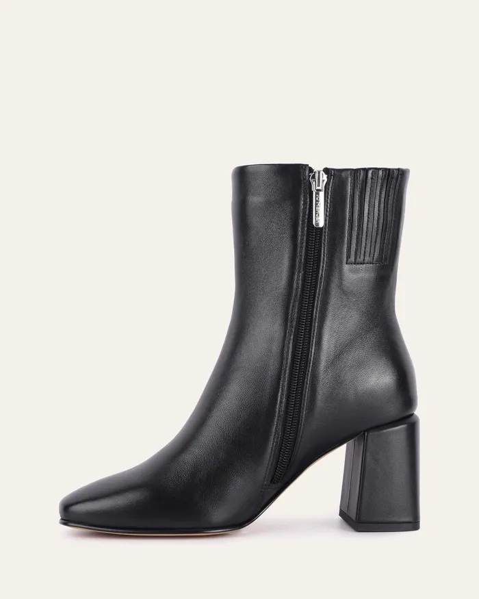 ANKLE BOOTS Women jomercer Dakota mid ankle boots black leather ANKLE BOOTS Women jomercer Dakota mid ankle boots black leather