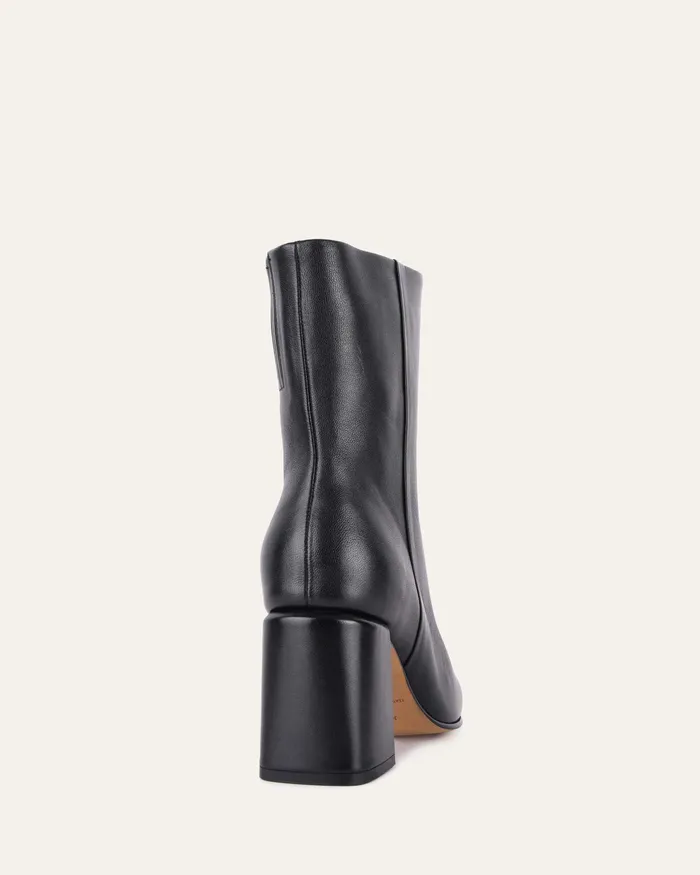 ANKLE BOOTS Women jomercer Dakota mid ankle boots black leather ANKLE BOOTS Women jomercer Dakota mid ankle boots black leather