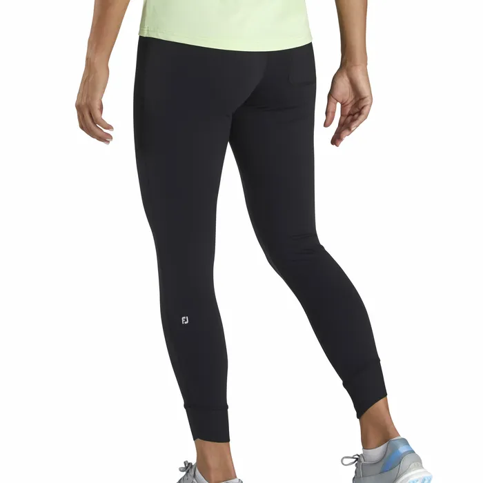 Ankle Length Rib Block Leggings Women Women Pants FootJoy