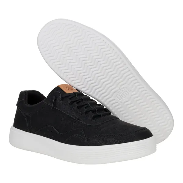 Apparel Hudson Classic Black Sneakers heydude