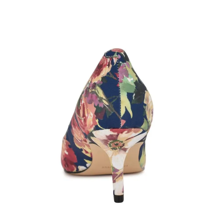 Arlene Pointy Toe Pumps Navy Floral Women Nine West Heels Arlene Pointy Toe Pumps Navy Floral Women Nine West Heels