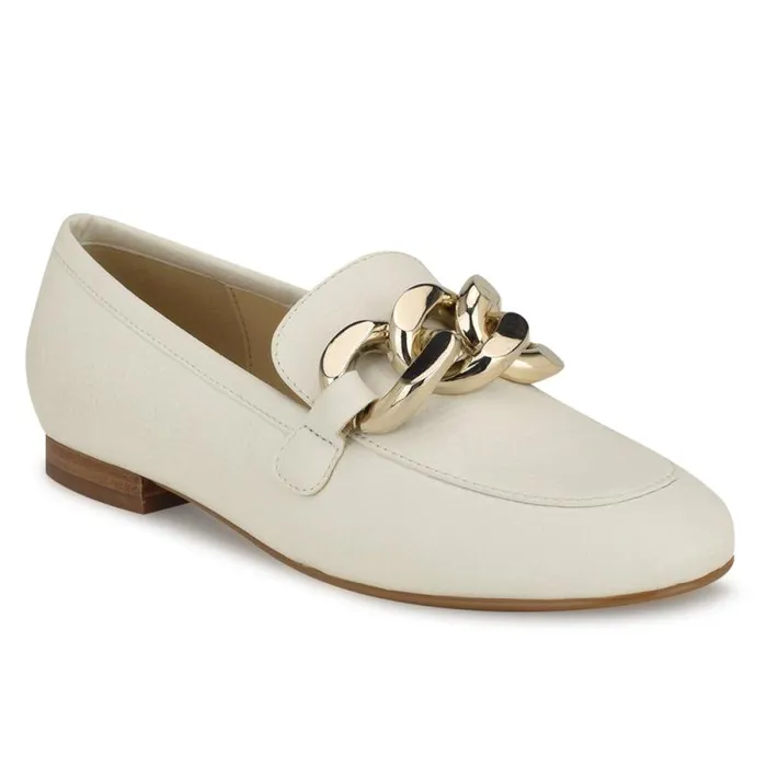 Aspyn Casual Drivers White Women Nine West Flats Aspyn Casual Drivers White Women Nine West Flats