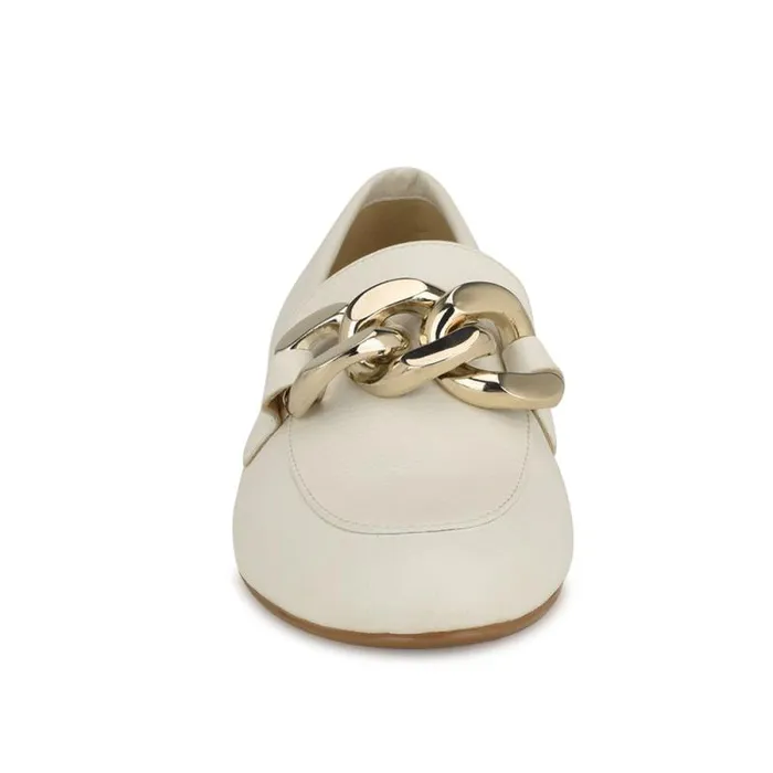 Aspyn Casual Drivers White Women Nine West Flats Aspyn Casual Drivers White Women Nine West Flats