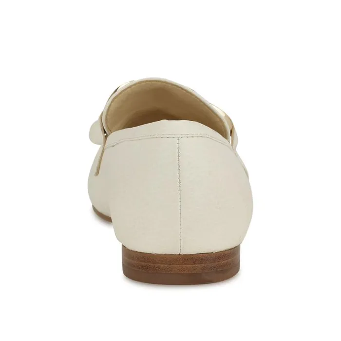 Aspyn Casual Drivers White Women Nine West Flats Aspyn Casual Drivers White Women Nine West Flats