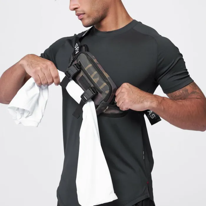 ASRV Bags Men Small Crossbody Bag Rust Camo