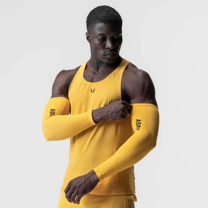 ASRV Gloves and Sleeves Men BodyMapped Arm Sleeve Amber