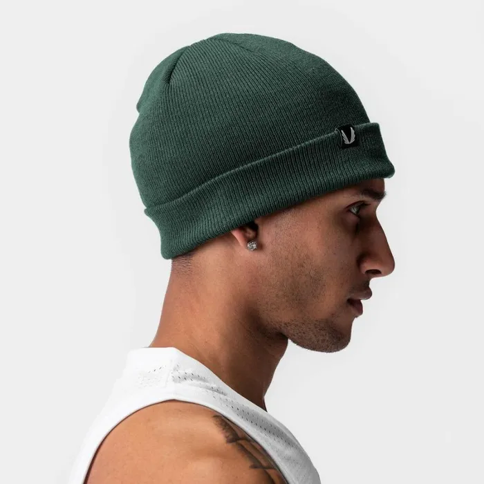 ASRV Hats and Headwear Men Essential Beanie Forest Green