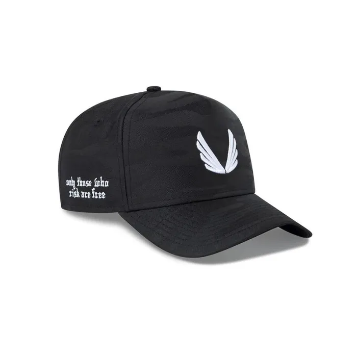 ASRV Hats and Headwear Men New Era 9Forty AFrame Hat Black Camowhite