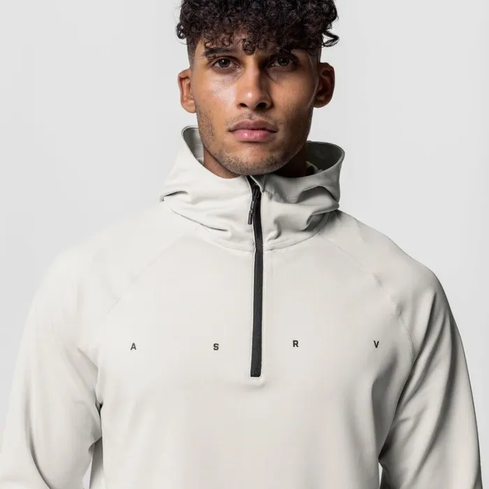 ASRV Hoodies and Sweatshirts Men Aeroheat Training Hoodie Bone