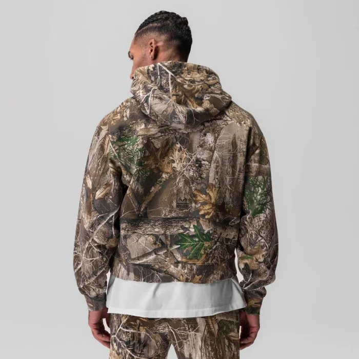 ASRV Hoodies and Sweatshirts Men Tech Essential Distressed Full Zip Hoodie Realtree Camo ASRV Hoodies and Sweatshirts Men Tech Essential Distressed Full Zip Hoodie Realtree Camo