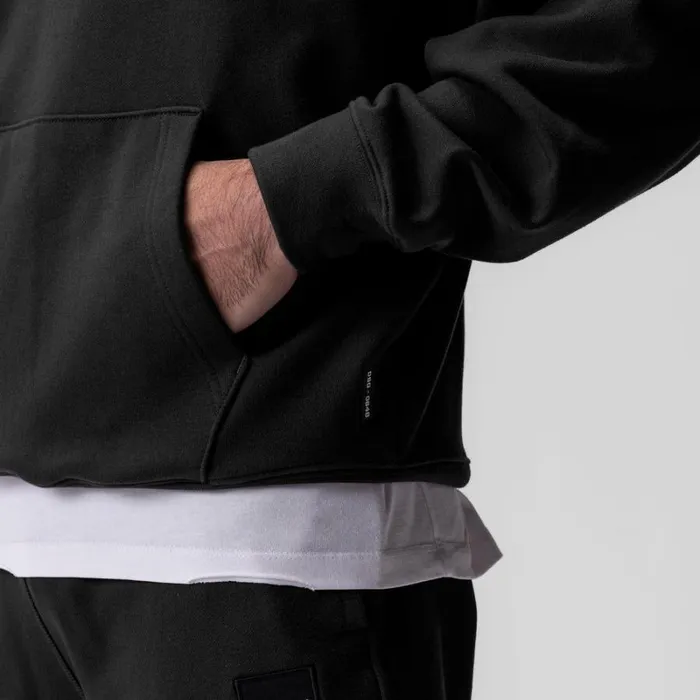 ASRV Hoodies and Sweatshirts Men TechTerry Hoodie Black 034space Bracket034