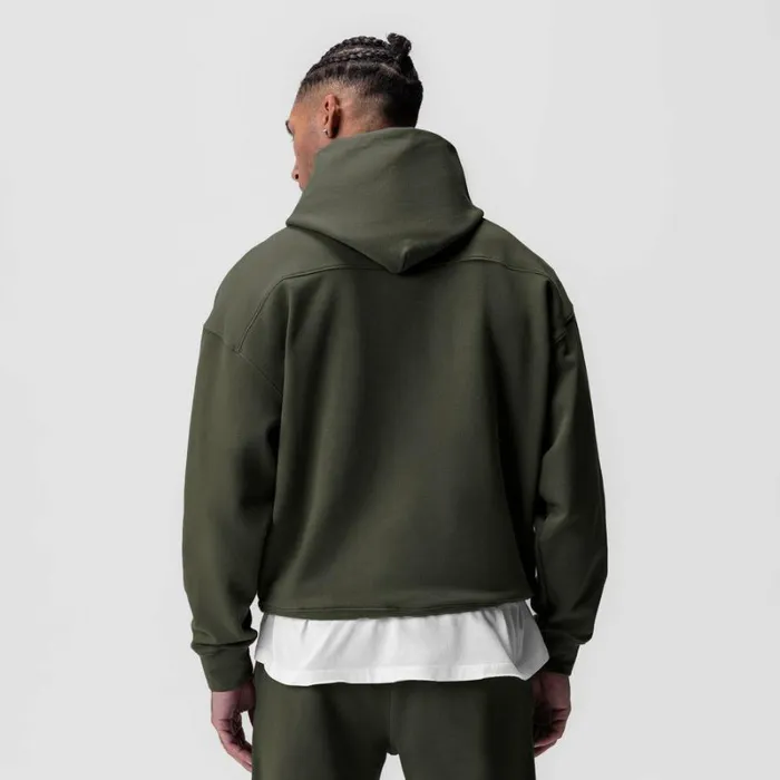 ASRV Hoodies and Sweatshirts Men TechTerry Hoodie Olive