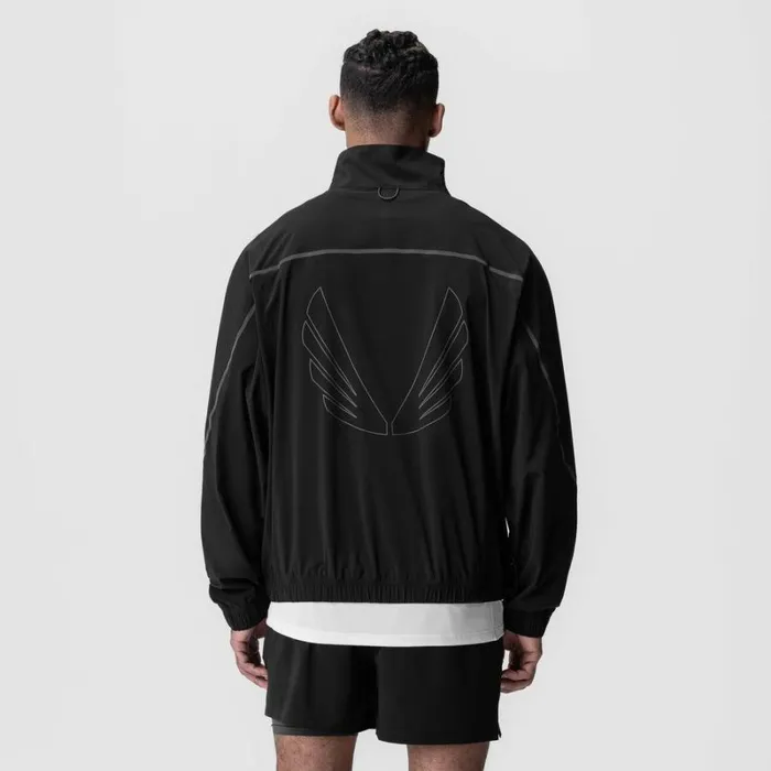 ASRV Jackets and Outerwear Men Aerotex Track Jacket Blackblack