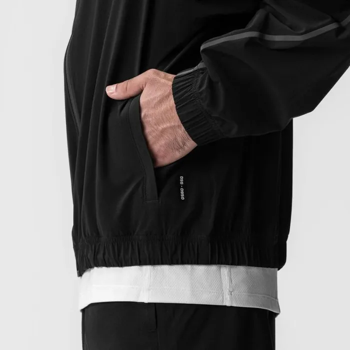 ASRV Jackets and Outerwear Men Aerotex Track Jacket Blackblack