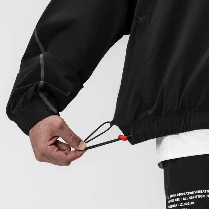 ASRV Jackets and Outerwear Men Aerotex Track Jacket Blackblack
