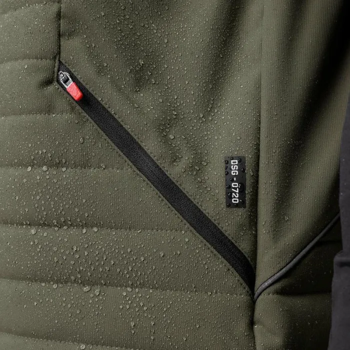 ASRV Jackets and Outerwear Men Waterproof Insulated Run Vest Olive