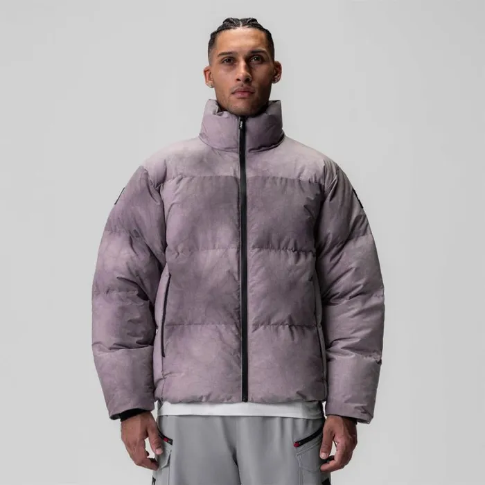 ASRV Jackets and Outerwear Men WeatherReady Down Puffer Jacket Moonscape 034wave Dye034 ASRV Jackets and Outerwear Men WeatherReady Down Puffer Jacket Moonscape 034wave Dye034
