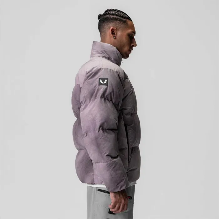 ASRV Jackets and Outerwear Men WeatherReady Down Puffer Jacket Moonscape 034wave Dye034 ASRV Jackets and Outerwear Men WeatherReady Down Puffer Jacket Moonscape 034wave Dye034