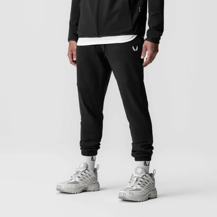ASRV Joggers and Pants Men Performance Fleece Jogger Black