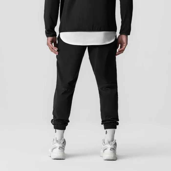 ASRV Joggers and Pants Men Performance Fleece Jogger Black