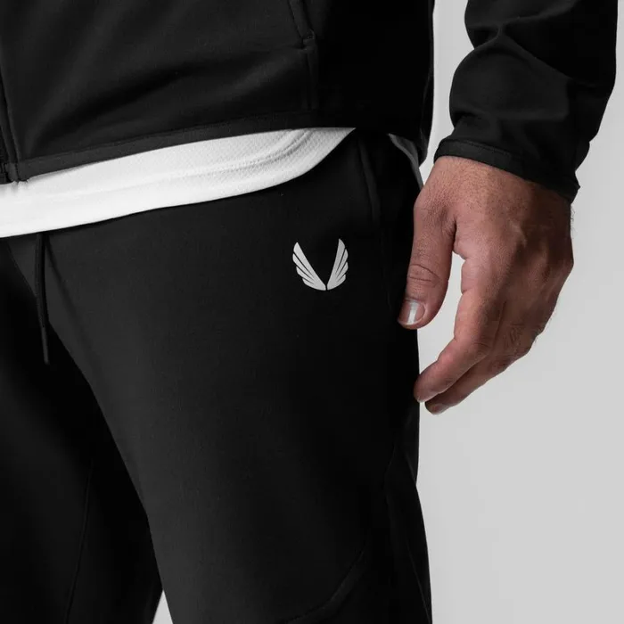 ASRV Joggers and Pants Men Performance Fleece Jogger Black
