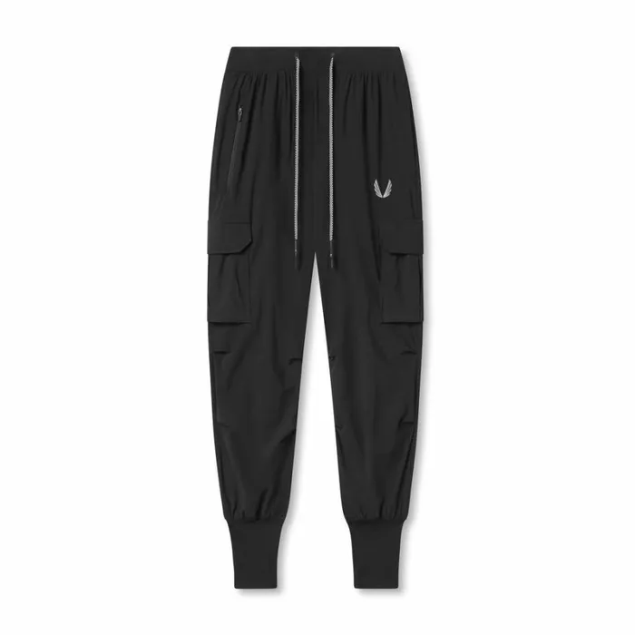 ASRV Joggers and Pants Men TetraLite Cargo High Rib Jogger Black 034reflective034