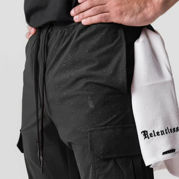 ASRV Joggers and Pants Men TetraLite Cargo High Rib Jogger Black