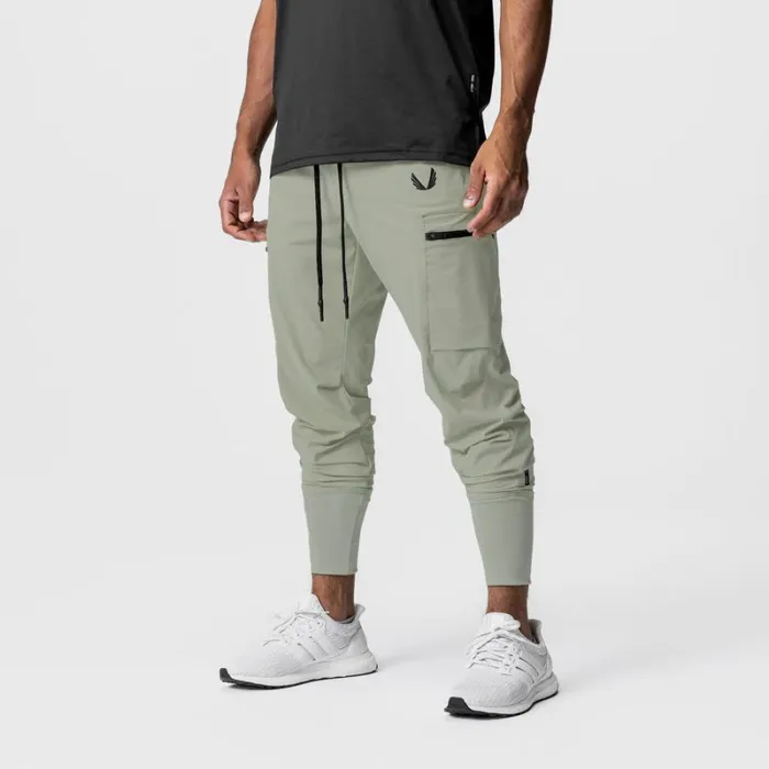 ASRV Joggers and Pants Men TetraLite Inlay Pocket High Rib Jogger Sage