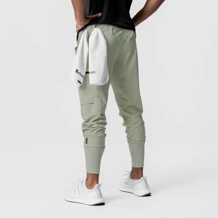 ASRV Joggers and Pants Men TetraLite Inlay Pocket High Rib Jogger Sage