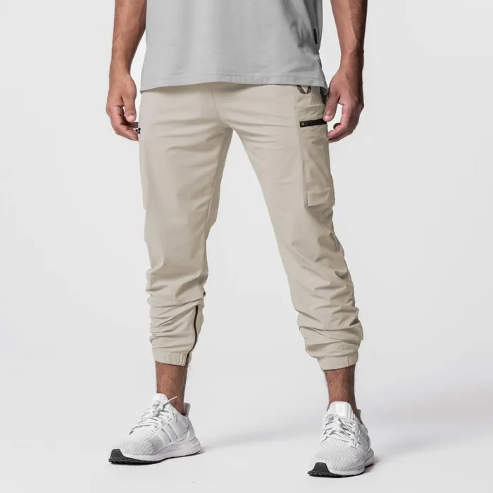 ASRV Joggers and Pants Men TetraLite Standard Zip Jogger Sand Smoke