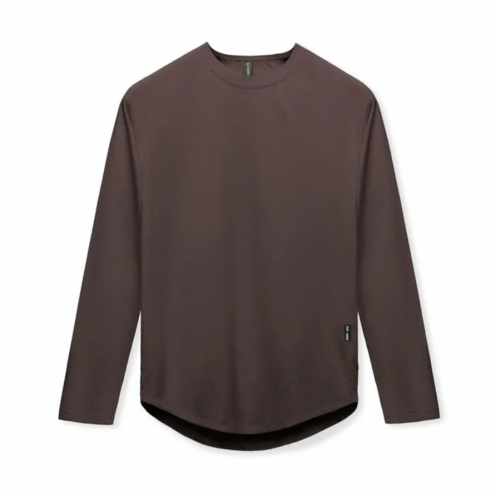 ASRV Long Sleeves Men SilverLite 20 Established Long Sleeve Dark Earth