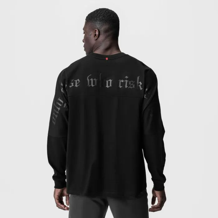 ASRV Long Sleeves Men Tech Essential Relaxed Long Sleeve Blackblack 034otwr034 ASRV Long Sleeves Men Tech Essential Relaxed Long Sleeve Blackblack 034otwr034