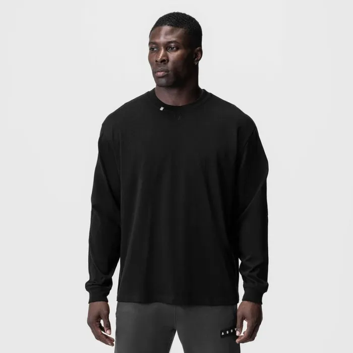 ASRV Long Sleeves Men Tech Essential Relaxed Long Sleeve Blackblack 034otwr034 ASRV Long Sleeves Men Tech Essential Relaxed Long Sleeve Blackblack 034otwr034