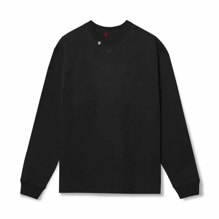 ASRV Long Sleeves Men Tech Essential Relaxed Long Sleeve Blackblack 034otwr034 ASRV Long Sleeves Men Tech Essential Relaxed Long Sleeve Blackblack 034otwr034