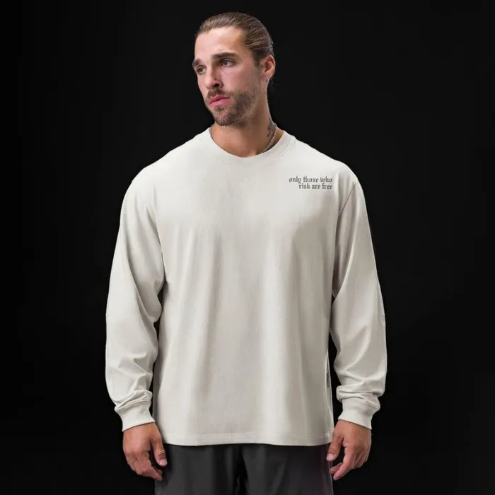 ASRV Long Sleeves Men Tech Essential Relaxed Long Sleeve Stone 034brush Wingsasrv034 ASRV Long Sleeves Men Tech Essential Relaxed Long Sleeve Stone 034brush Wingsasrv034