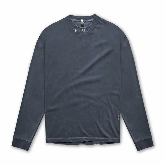 ASRV Long Sleeves Men Technical Essentials Relaxed Long Sleeve Faded Navy