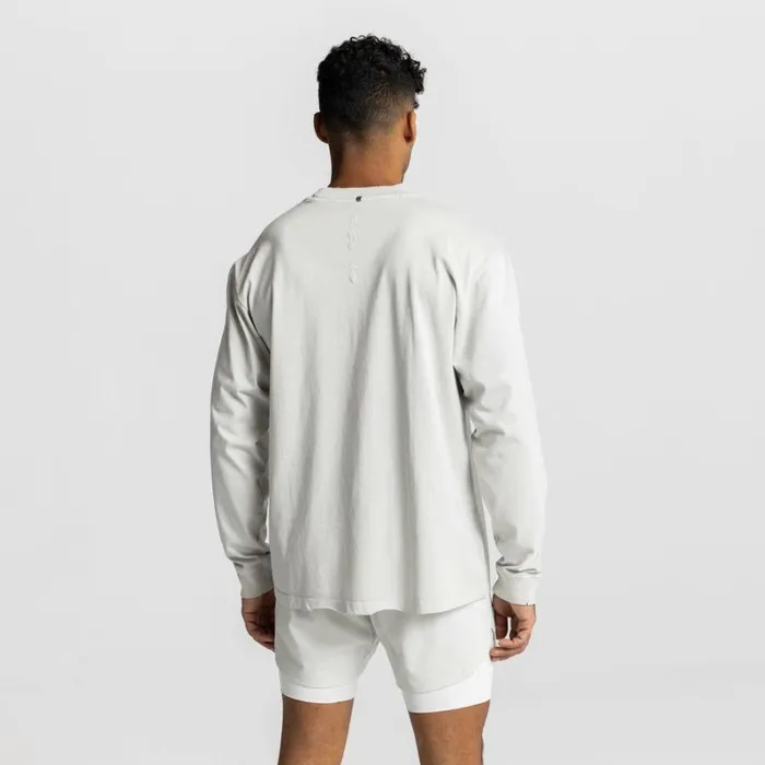 ASRV Long Sleeves Men Technical Essentials Relaxed Long Sleeve Faded Stone