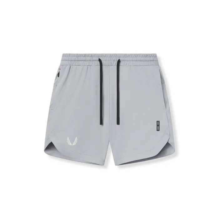 ASRV Shorts Men AeroSilver 7034 Linerless Short Slate Grey