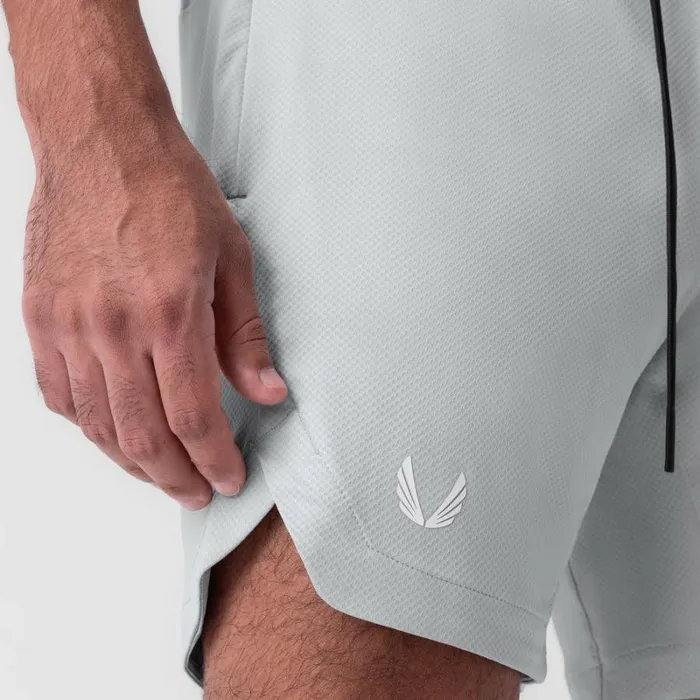 ASRV Shorts Men AeroSilver 7034 Linerless Short Slate Grey